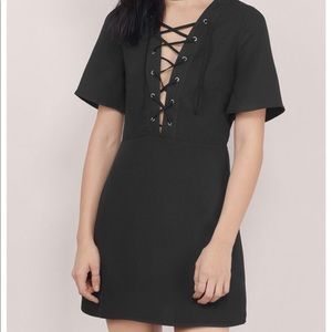 Tie Down Flared (Skater) Dress